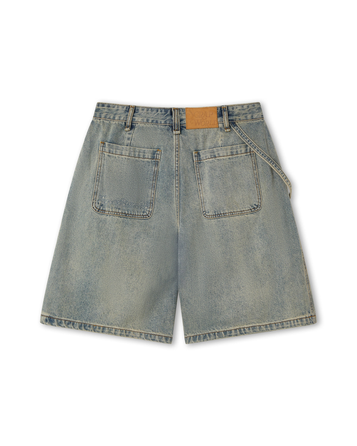 WIDE LEG SHORTS WASHED